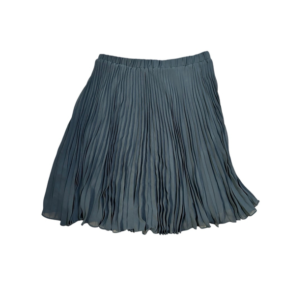 Maison Jules Black Pleated Midi Skirt L - Picture 2 of 5